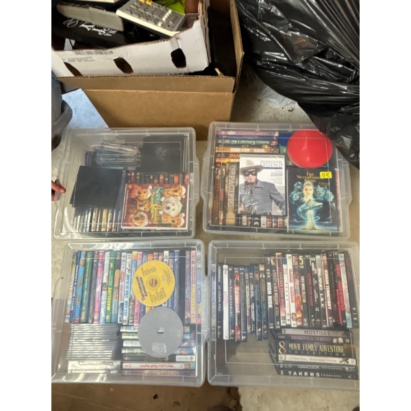  Large collection of great DVD family movies approximately 120