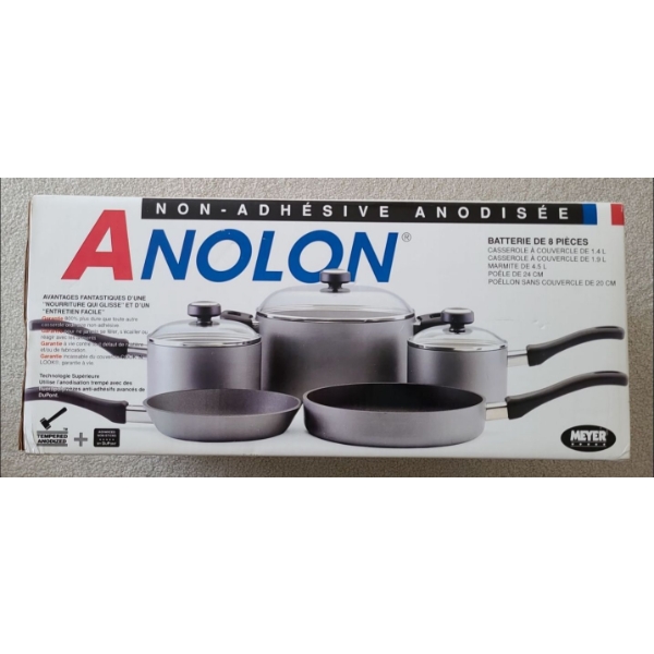 Anolon Non Stick Pan/Pot Set, New in Box 