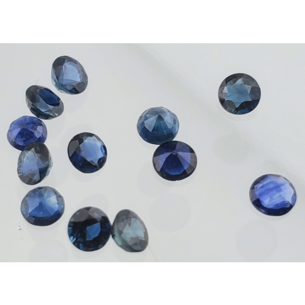 Blue Sapphire Parcel (1.9 ct total, 3.5 mm)