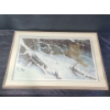 Image 2 : "Cougar in the Snow" Famed  Signed Limited Edition Print