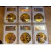 Image 1 : sAabbed 6 coin set of the snoopy collection 