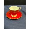 Image 1 : Royal Standard Red with Gold Trim Teacup and 