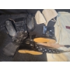 Image 2 : Paramount Costume: Chainmail Top, Robes, Boots/ 10, Belt/ Medium, Quilted Coat XL- See Description