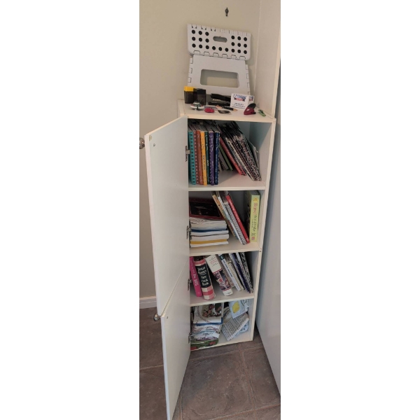 Cookbooks, Stationary, Folding Step Stool, and More