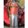 Image 2 : Wooden Bins 48/32/28 and 48 W, 48 D, 42 T w/ Fire Extinguishers Including Chieftan Vintage Model 