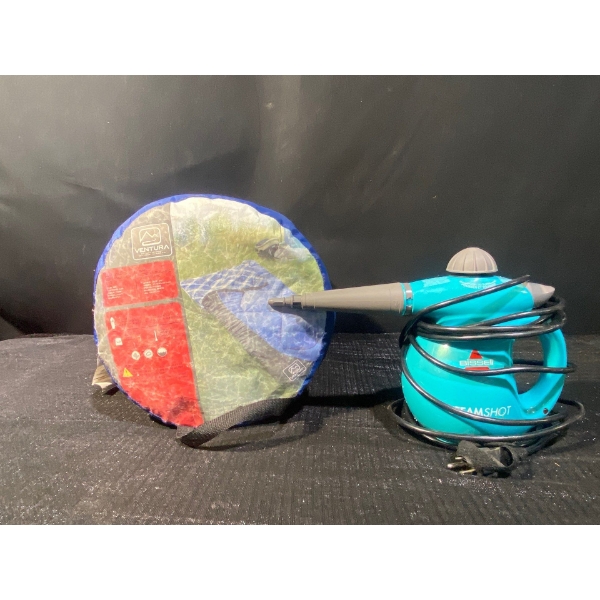 Steam Cleaner & Sleeping Bag