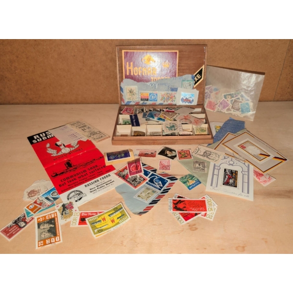 Foreign Postage Collection - Unique & Rare Stamps From Cities Worldwide