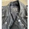 Image 2 : Leather Biker Jacket XL & Blue Shirt