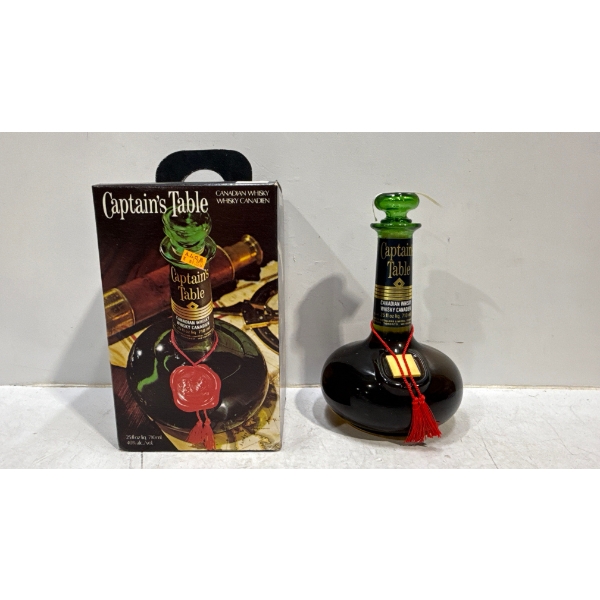 Captains Table Canadian Whiskey 710ml - Sealed