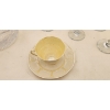 Image 3 : Serving up Style! - Belleek Bone China Cup and Saucer,  Cut Glass Water Pitcher, Bowl and Glasses