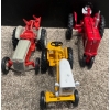 Image 4 : Old Metal Tractor Set of 6