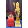 Image 1 : David Frykman Portfolio Religious Santa 13T w/ 92' Waterford Crystal Ornament