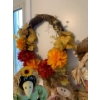 Image 6 : 2 Vintage Stools, Sunflowers, Scarecrows, Wreath and Acorn Owls