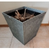 Image 4 : 3 Large Planters and Super Absorbent Non-Slip "Home" Floor Mat