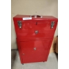 Image 1 : Beach Industries Red Toolboxes with Contents and Key Included
