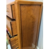 Image 8 : Vintage Oak Art Deco Tall Boy Chest Of Drawers