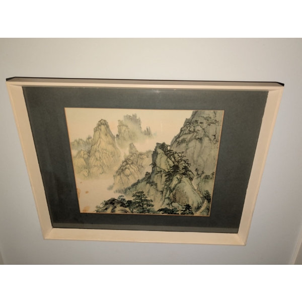 Antique Chinese Style Ink Wash Painting #3 - Zhang Daqian 24x19