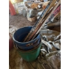 Image 1 : Electric water heating buckets & Hockey Sticks in Plastic Buckets