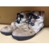 Image 2 : Seal skin Lace-Up Boots with Rubber Soles