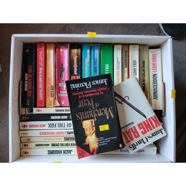 Assorted Interests Book Bundle - James Fleming Jack Higgins & More
