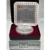 Image 1 : 1995 Canadian 325th Anniversary of the Hudson's Bay Company Silver Dollar 25.175g 92.5% Silver	
