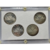 Image 2 : Types 1965 Canadian Silver Dollars 80% Silver 92.4g