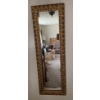 Image 1 : Vintage Mirror w/ Beveled Gold Frame 18Wx53T