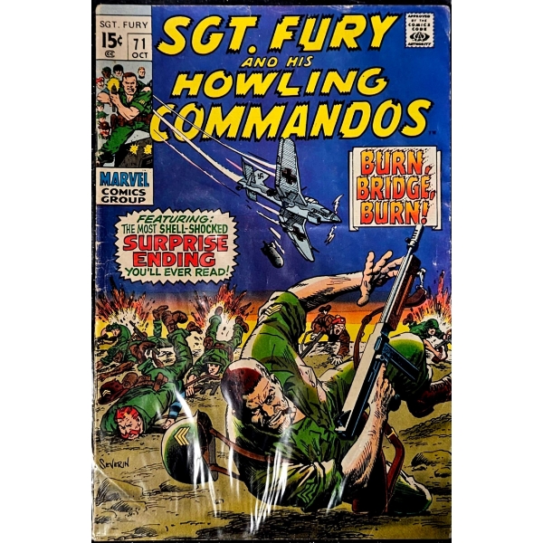 Sgt. Fury and His Howling Commandos #71 (1969)