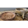 Image 5 : Handmade Stonewear Clock w/ Coppercraft Art & More 