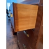 Image 5 : Wooden Four-Drawer Chest with Brass Pulls