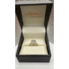 Image 1 : 1ct Diamond in Halo of 39 Natural Diamonds, Pink Sapphires, in 19K White Gold, total weight of 4.21g