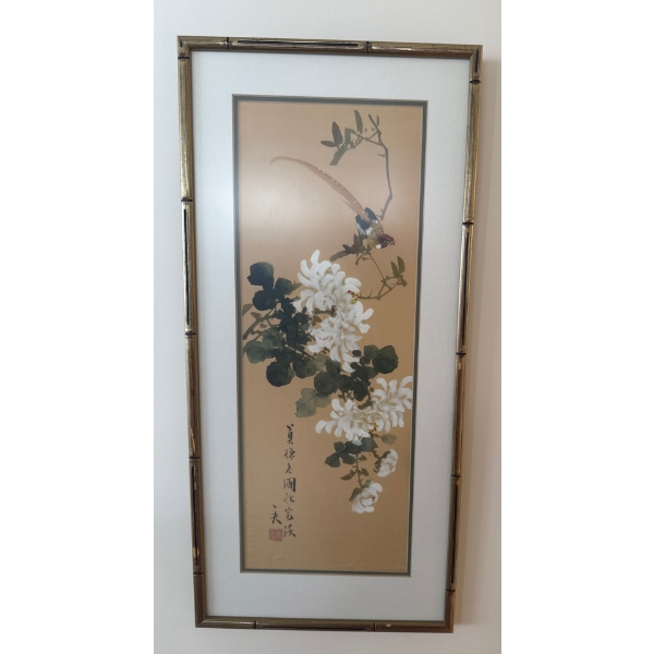 Asian Inspired Framed Wall Art