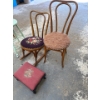 Image 2 : Lovely Vintage/Antique Chairs & Stools 