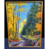 Image 1 : John Rocheleau River Forest Scene  Original Oil 18Wx24H