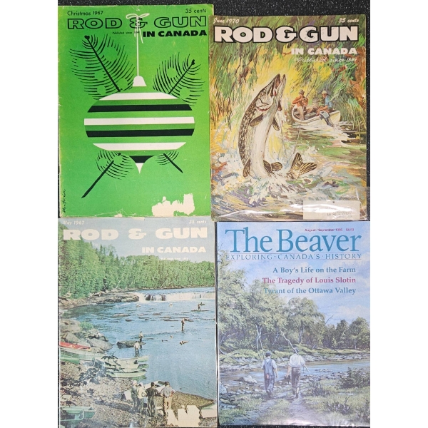 Four Canadian Outdoor and History Magazines