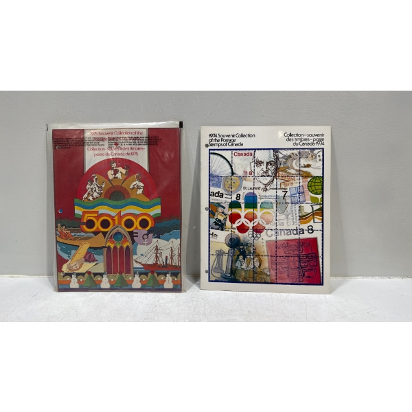 1974, 75 Souvenir Collection of Canada's Postage Stamps