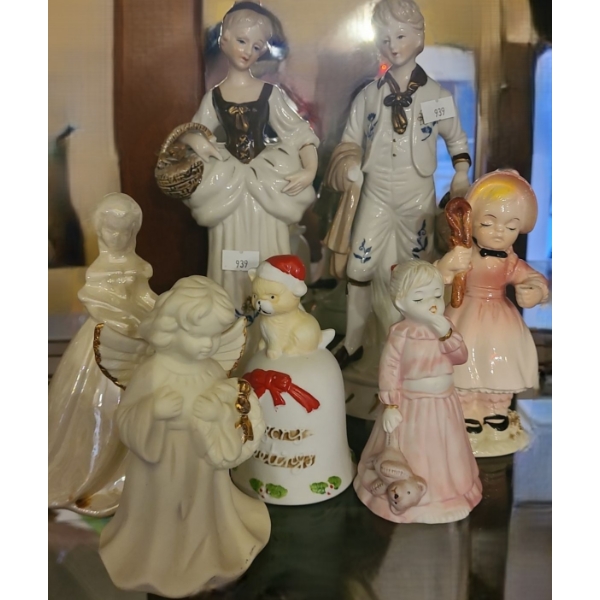Assortment of Small Decorative Figurines 