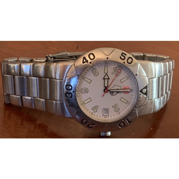 Swiss Army Swiss Military Swiss Made Stainless Steel Wrist Watch 095.0449