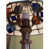 Image 3 : Beautiful Tiffany Style Lamp w/ Metal Base - 15T 