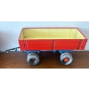 Image 5 : Vintage GAMA 501 - Toy Farm Truck 16" w/ Attachable Trailer Accessory - Made In W.Germany 