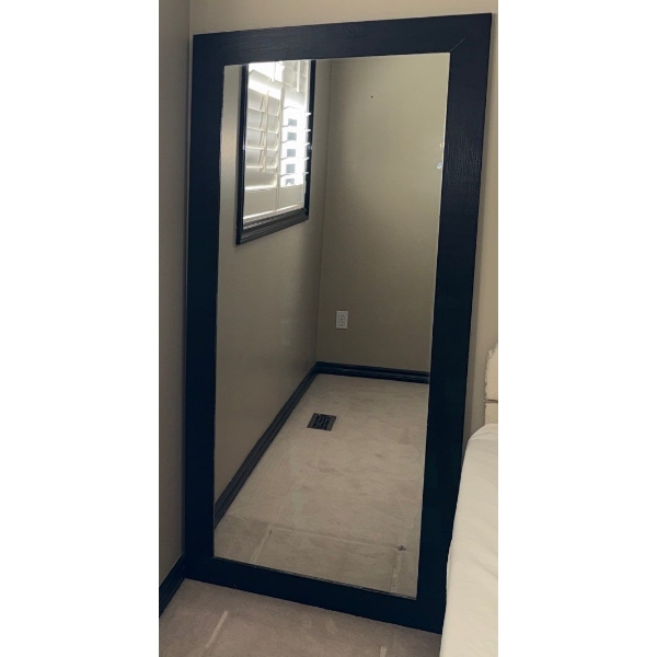 7 ft Tall Framed Floor Mirror 