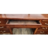 Image 4 : Solid Wood Older Style Desk With Detachable Top and Multiple Drawers