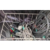 Image 2 : Electronic Devices with Assorted Cables, Including HP Printer, Canon Printer, and Bose Sound Systems