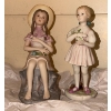 Image 1 : Cybis Figurines in Pink Dresses: Both 8 T 