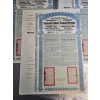 Image 2 : 3 Vintage 1913 Chinese Republic Lung-Tsing-U-Haï Railway Gold Bonds.
