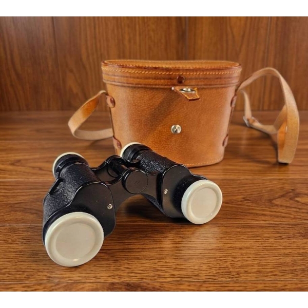 Carl Schmidt 8x30 Binoculars with Leather Carry Case