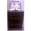 Image 1 : Dark Brown Wooden Three-Shelf Bookcase