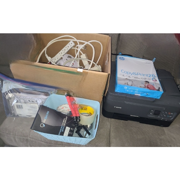 Canon Printer, Power Cords, and More!