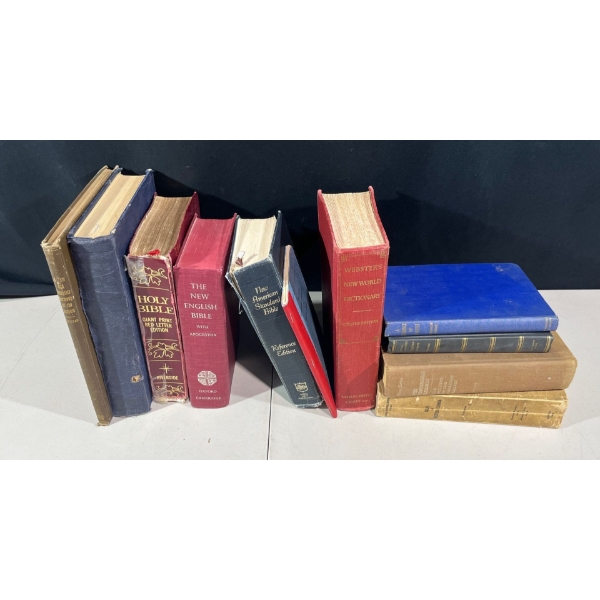 Collection of Vintage Hard Bound Books