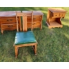 Image 1 : Rocking Chair 14 W, 27 D, 30.5 T and Viscol Nightstands 24 W, 14 D, 23.5 T